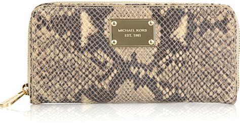 michael kors python wallet products for sale 